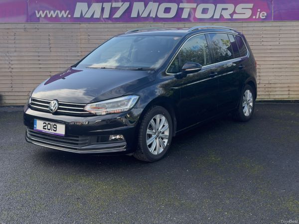 Volkswagen Touran SUV, Diesel, 2019, Black