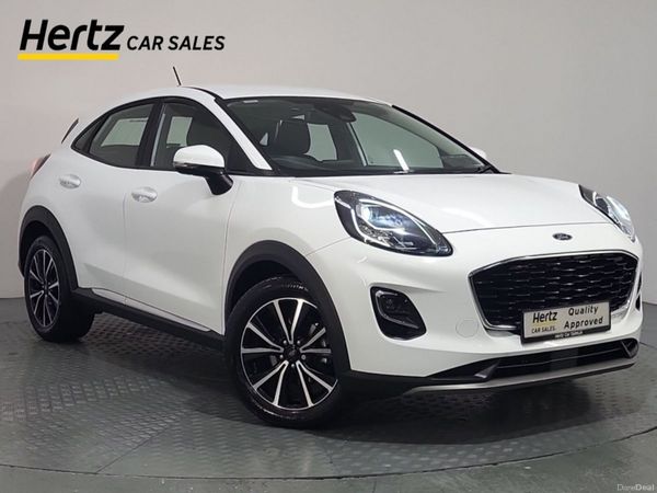 Ford Puma MPV, Petrol Hybrid, 2024, White