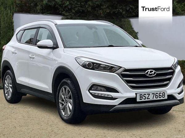 Hyundai Tucson Estate, Petrol, 2018, White