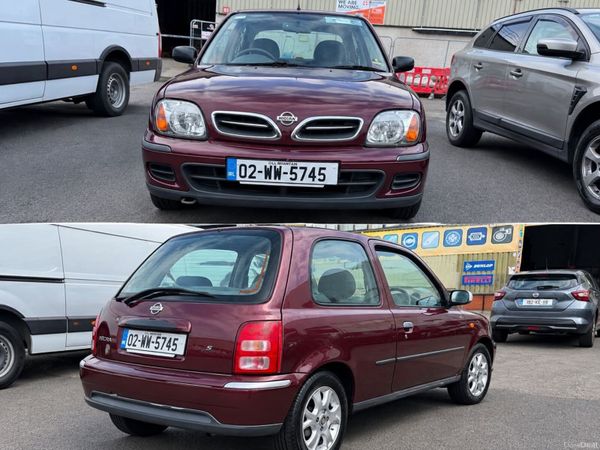 Nissan Micra Hatchback, Petrol, 2002, Red