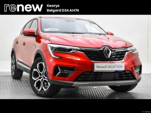 Renault Arkana Hatchback, Petrol, 2022, Red