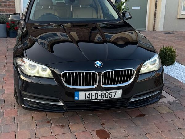BMW 5-Series Saloon, Diesel, 2014, Black