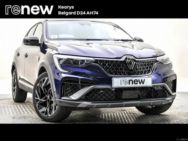 Renault Arkana SUV, Petrol Hybrid, 2024, Blue