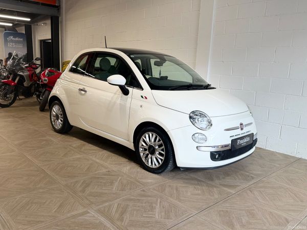 Fiat 500 Hatchback, Petrol, 2015, White