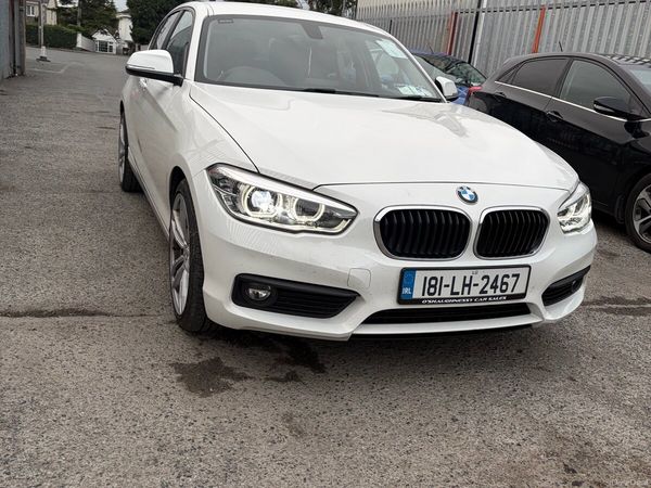 BMW 1-Series Hatchback, Diesel, 2018, White