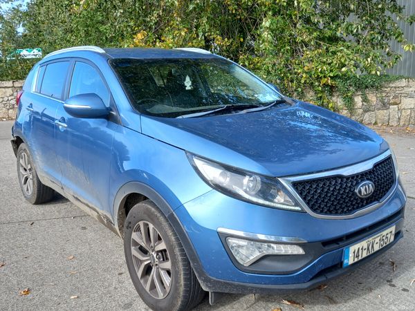 Kia Sportage SUV, Diesel, 2014, Blue