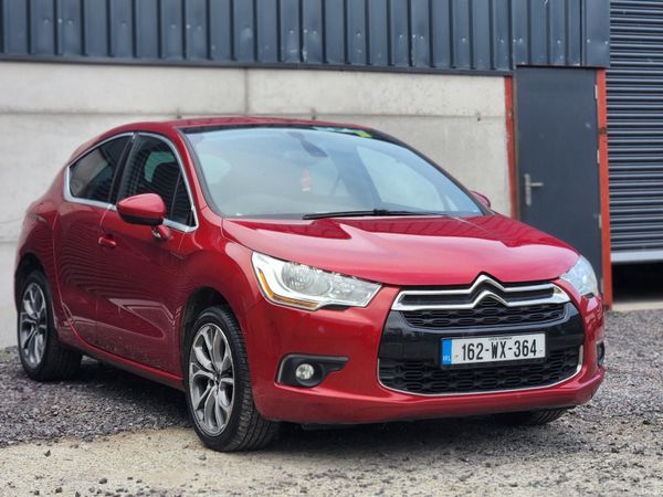 DS Automobiles DS 4 Hatchback, Diesel, 2016, Red