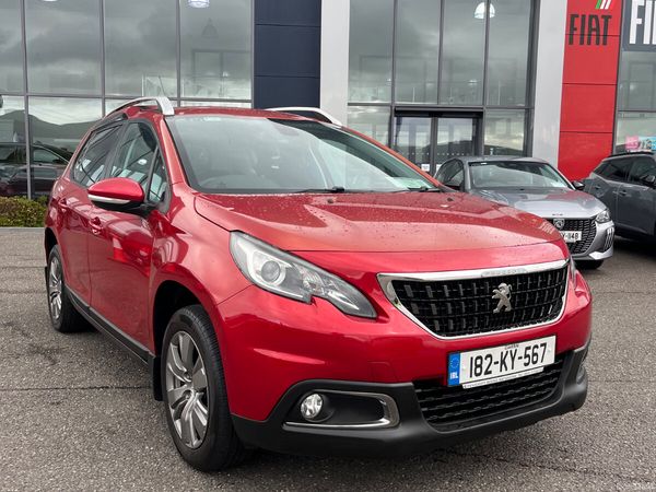 Peugeot 2008 Estate, Diesel, 2018, Red