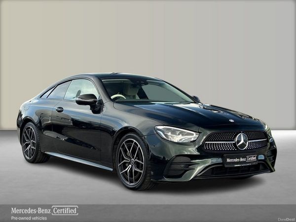 Mercedes-Benz E-Class Coupe, Diesel, 2023, Green