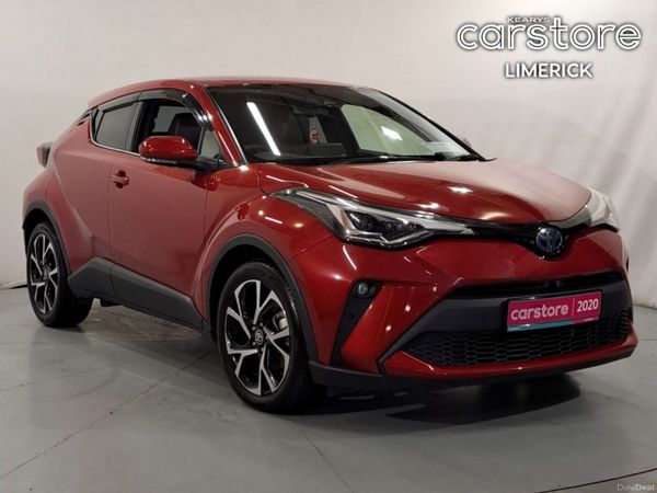 Toyota C-HR SUV, Petrol Hybrid, 2020, Red