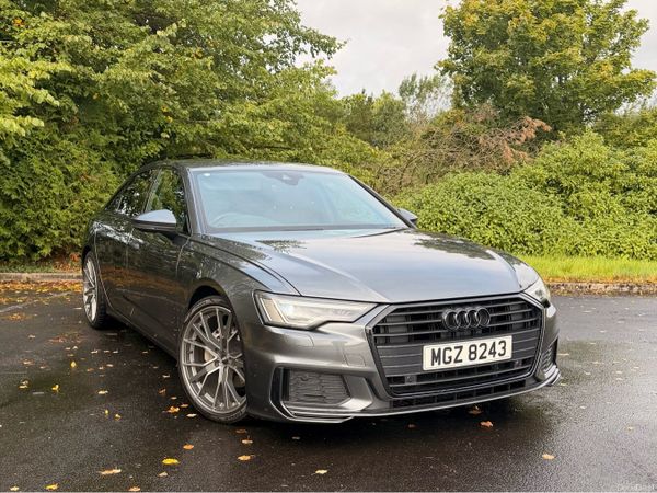 Audi A6 Saloon, Diesel Hybrid, 2019, Grey