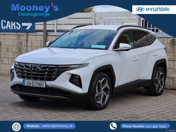 Hyundai Tucson SUV, Petrol Hybrid, 2023, White