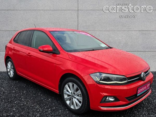 Volkswagen Polo Hatchback, Petrol, 2019, Red
