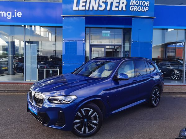 BMW iX3 SUV, Electric, 2024, Blue