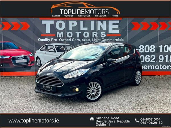 Ford Fiesta Hatchback, Petrol, 2015, Black
