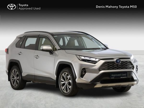 Toyota RAV4 SUV, Petrol Hybrid, 2024, Silver