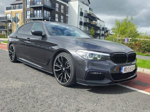 BMW 5-Series Saloon, Diesel, 2018, Grey