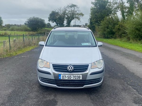 Volkswagen Touran MPV, Diesel, 2007, Silver