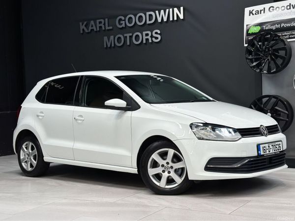 Volkswagen Polo Hatchback, Petrol, 2016, White