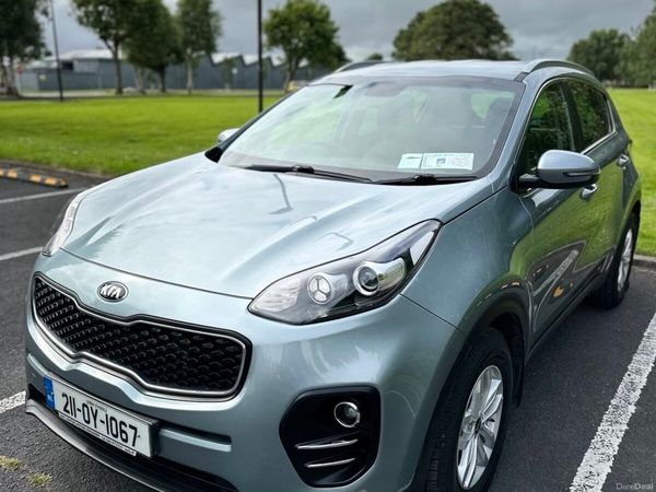 Kia Sportage SUV, Diesel Hybrid, 2021, Grey