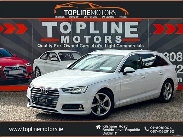 Audi A4 Estate, Petrol, 2019, White
