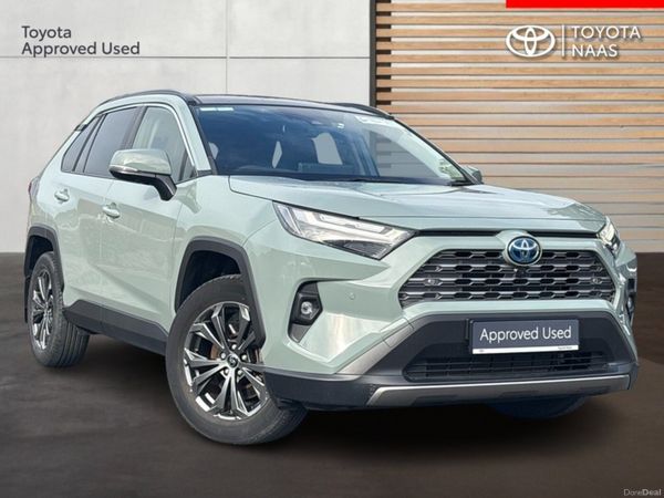 Toyota RAV4 SUV, Petrol Hybrid, 2024, Green