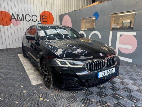 BMW 5-Series Saloon, Petrol, 2023, Black