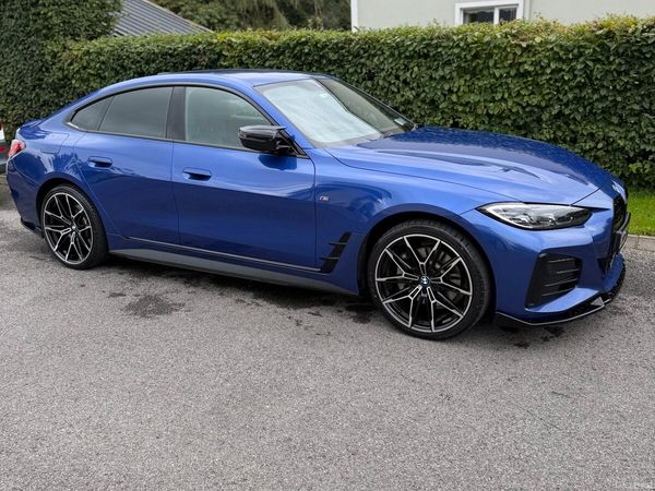 BMW i4 Coupe, Electric, 2022, Blue
