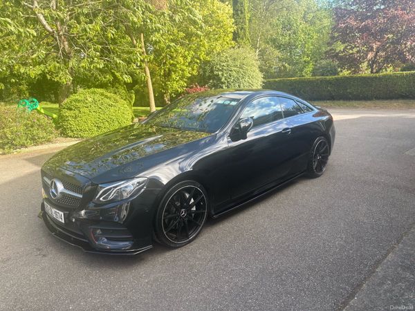 Mercedes-Benz E-Class Coupe, Diesel, 2018, Black