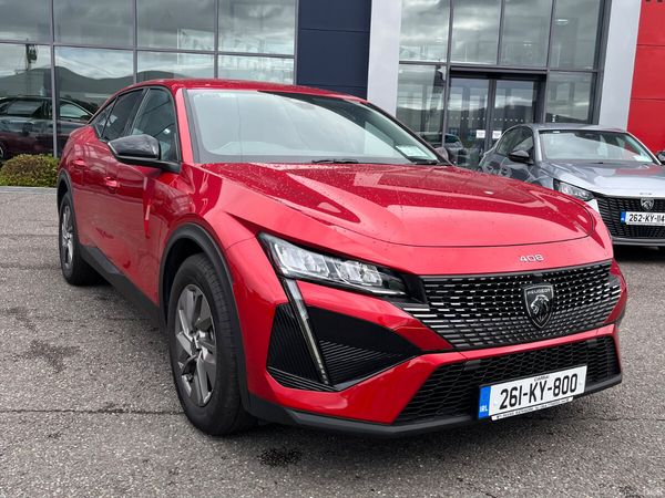 Peugeot 408 Hatchback, Petrol, 2026, Red
