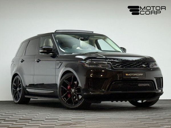 Land Rover Range Rover Sport SUV, Petrol Plug-in Hybrid, 2021, Black