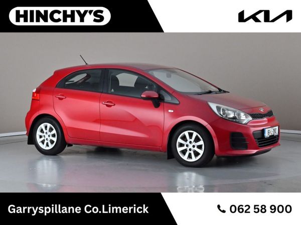 Kia Rio Hatchback, Petrol, 2016, Red