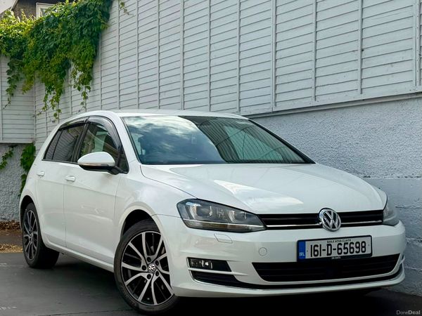 Volkswagen Golf Hatchback, Petrol, 2016, White