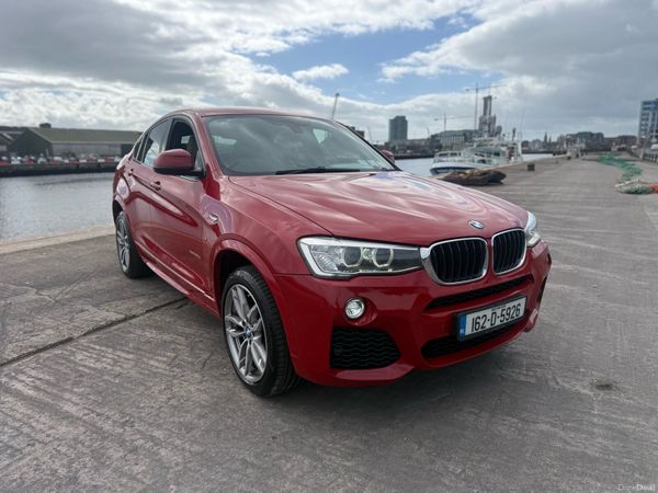 BMW X4 SUV, Diesel, 2016, Red