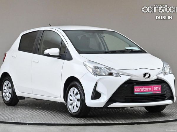 Toyota Vitz Hatchback, Petrol, 2019, White