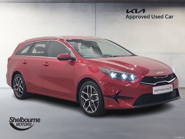 Kia Ceed Estate, Petrol, 2025, Red