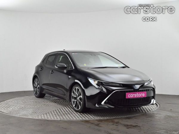 Toyota Corolla Hatchback, Petrol Hybrid, 2021, Black