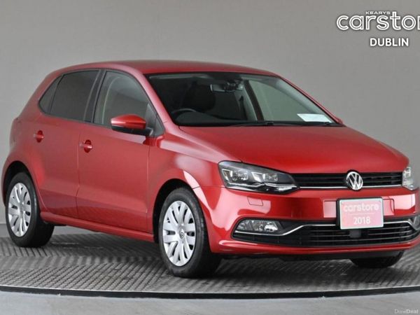 Volkswagen Polo Hatchback, Petrol, 2018, Red