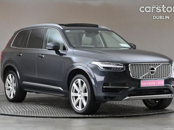 Volvo XC90 SUV, Petrol Plug-in Hybrid, 2018, Grey