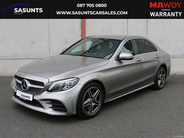 Mercedes-Benz C-Class Saloon, Diesel, 2019, Gold