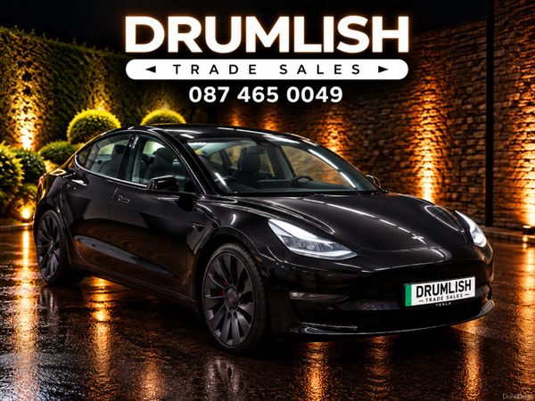 Tesla Model 3 Saloon, Electric, 2022, Black