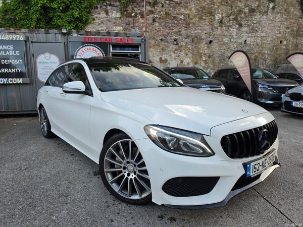 Mercedes-Benz C-Class Estate, Diesel Hybrid, 2015, White