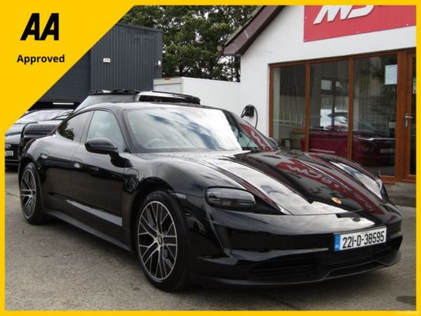 Porsche Taycan Saloon, Electric, 2022, Black