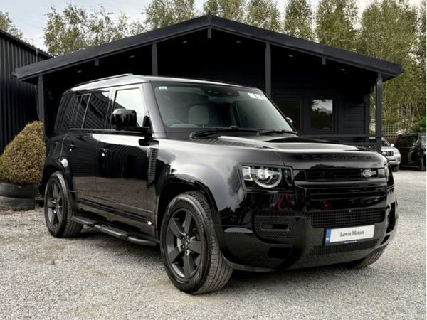 Land Rover Defender SUV, Petrol Plug-in Hybrid, 2024, Black
