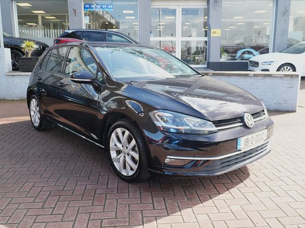 Volkswagen Golf Hatchback, Petrol, 2018, Black