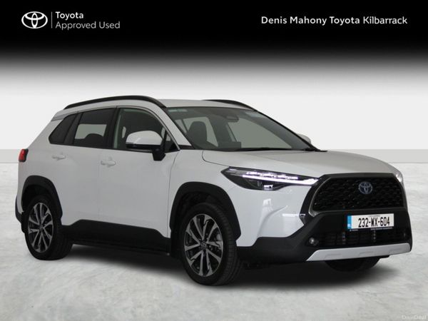 Toyota Corolla Cross Hatchback, Petrol Hybrid, 2023, White