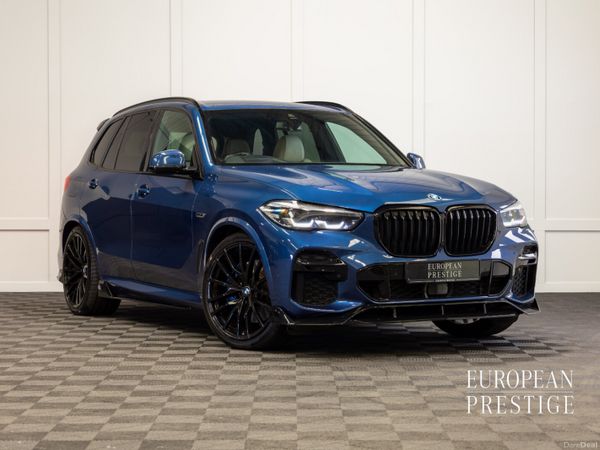 BMW X5 SUV, Petrol Plug-in Hybrid, 2022, Blue