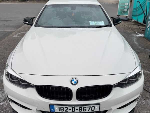 BMW 4-Series Saloon, Diesel, 2018, White