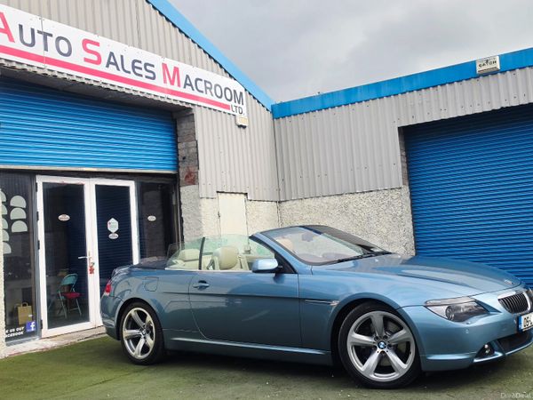 BMW 6-Series Convertible, Petrol, 2005, Blue