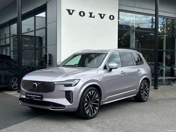 Volvo XC90 SUV, Petrol Plug-in Hybrid, 2025, Silver